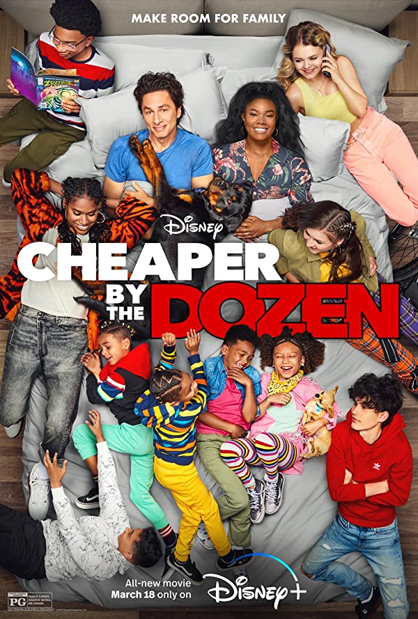 فیلم دوجینش ارزان تر است Cheaper by the Dozen 2022