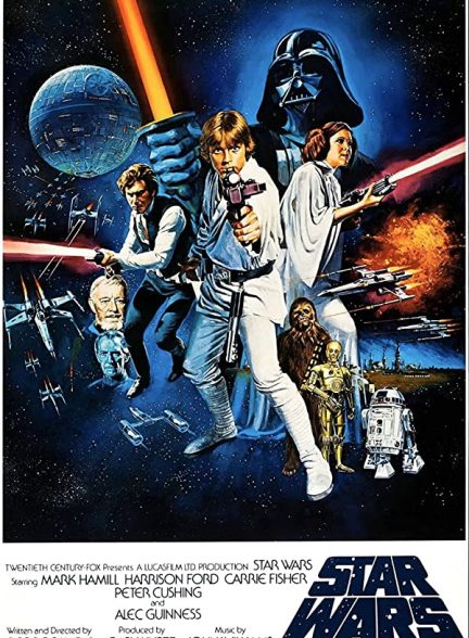 فیلم جنگ ستارگان 4 امیدی تازه Star Wars 1977
