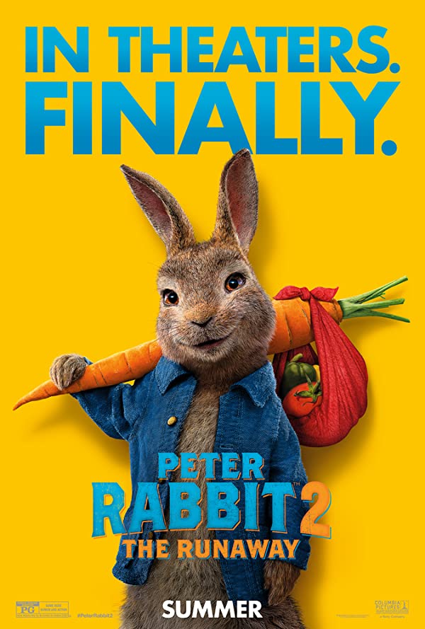 دانلود انیمیشن پیتر خرگوشه 2 فراری 2021 Peter Rabbit 2 The Runaway