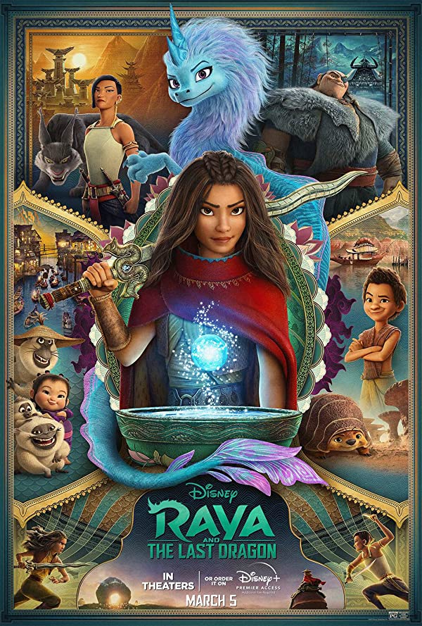 دانلود انیمیشن رایا و آخرین اژدها 2021 Raya and the Last Dragon