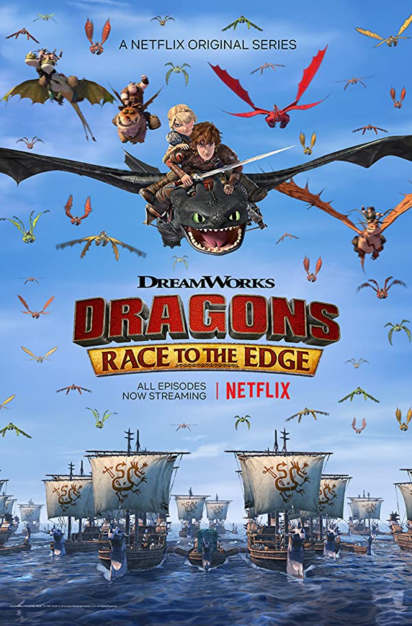 دانلود انیمیشن سریالی اژدها سواران Dragons: Race to the Edge 2015