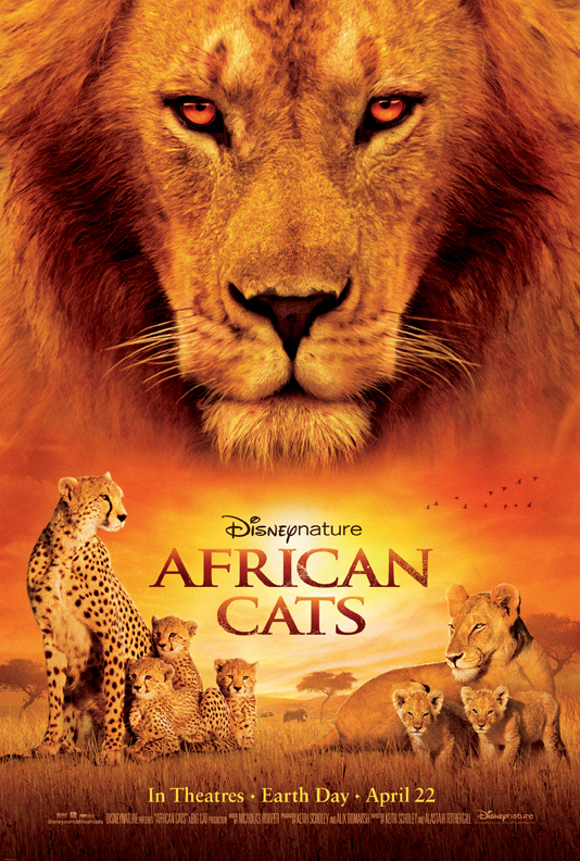 مستند گربه های آفریقا 2011 African Cats