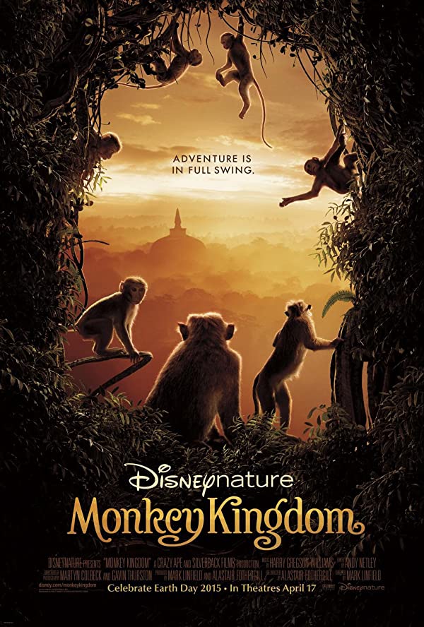 مستند قلمرو میمون‌ها 2015 Monkey Kingdom