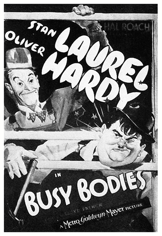 فیلم فضول‌باشی 1933 Busy Bodies
