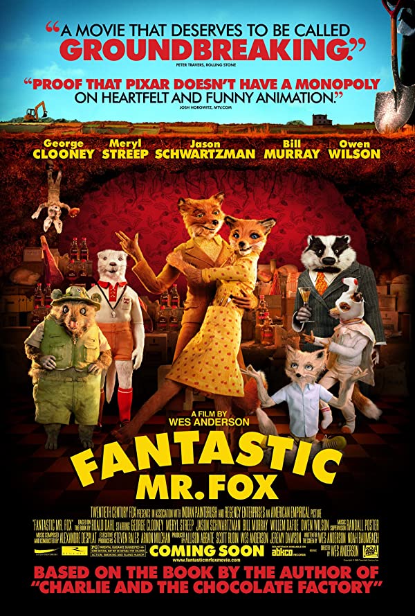 انیمیشن آقای فاکس شگفت انگیز 2009 Fantastic Mr. Fox