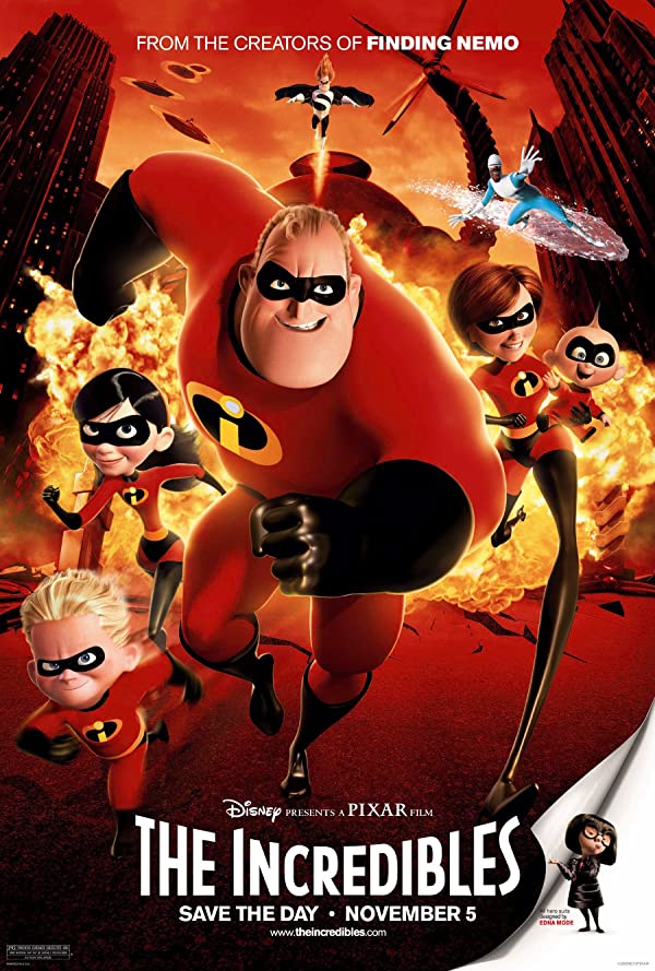 انیمیشن شگفت انگیزان 2004 The Incredibles