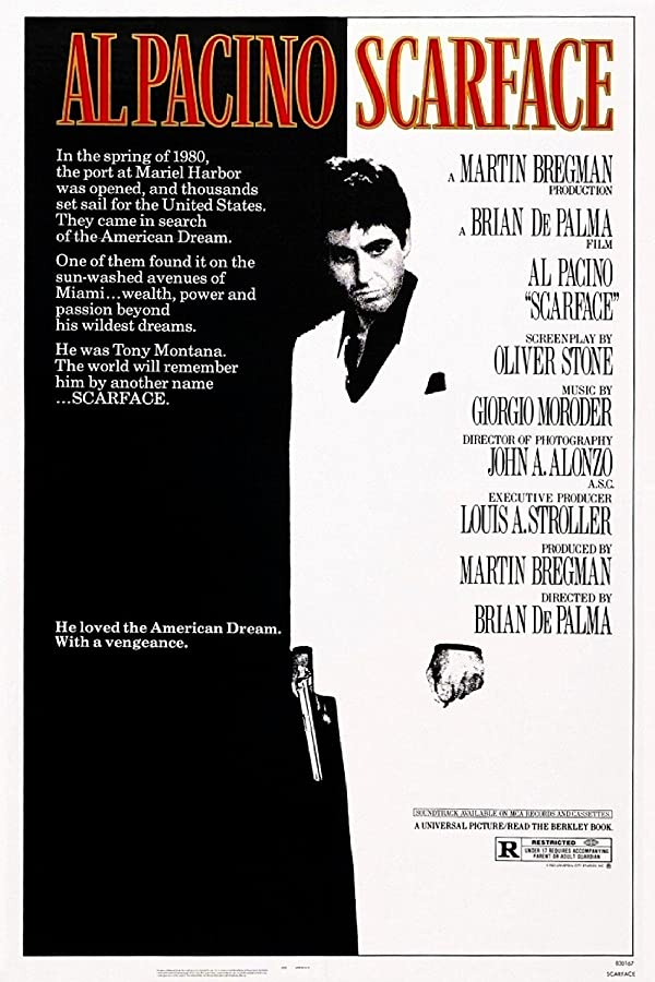 فیلم صورت زخمی 1983 Scarface
