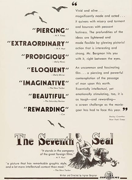 فیلم مهر هفتم 1957 The Seventh Seal