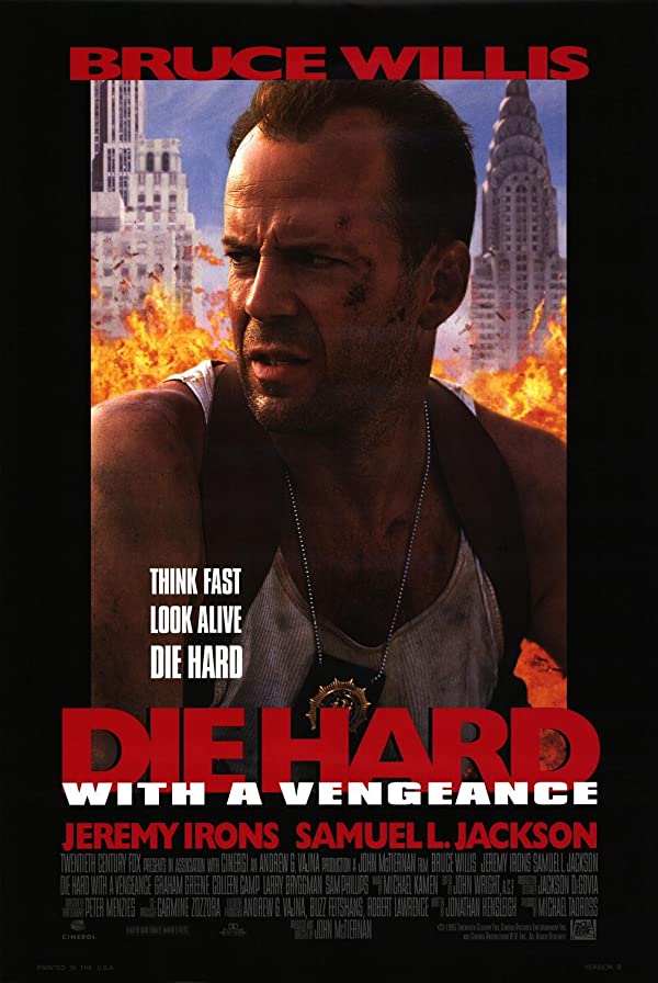 فیلم جان سخت همراه با انتقام 1995 Die Hard with a Vengeance