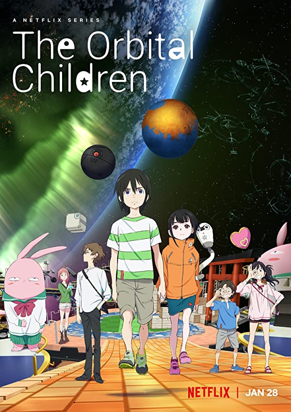 انیمه سریال بچه های در مدار 2022 The Orbital Children