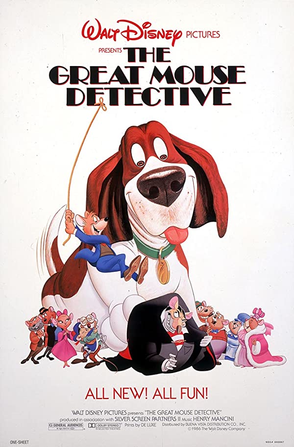 انیمیشن کارآگاه بازل 1986 The Great Mouse Detective