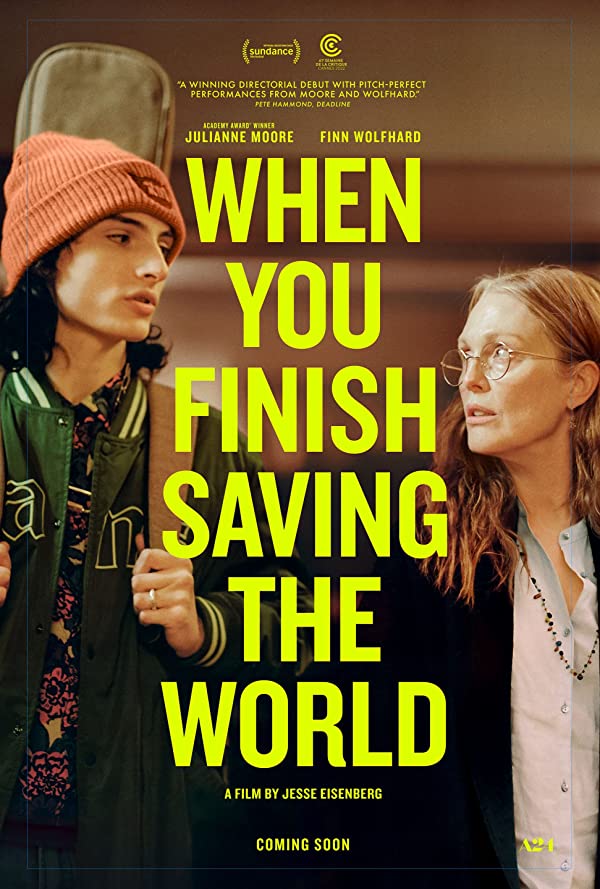 فیلم وقتی نجات جهان را تمام کردید 2022 When You Finish Saving the World