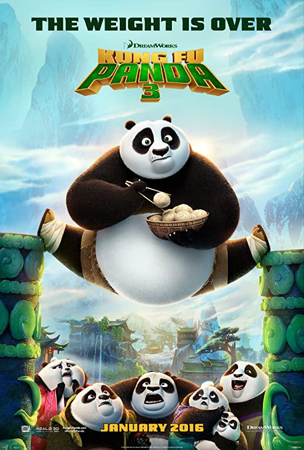 انیمیشن پاندای کونگ‌فوکار ۳ 2016 Kung Fu Panda 3
