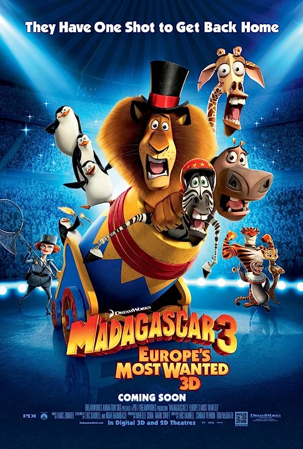انیمیشن ماداگاسکار 3 اروپای تحت تعقیب Madagascar 3: Europe’s Most Wanted