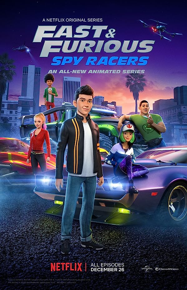 سریال انیمیشن مسابقه جاسوسی سریع و خشمگین Fast & Furious Spy Racers