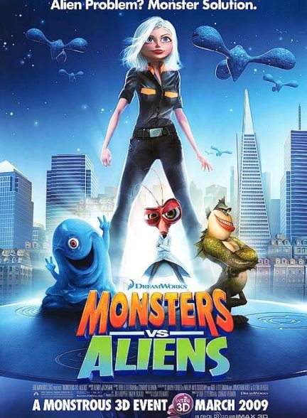 انیمیشن هیولاها علیه بیگانگان Monsters vs. Aliens