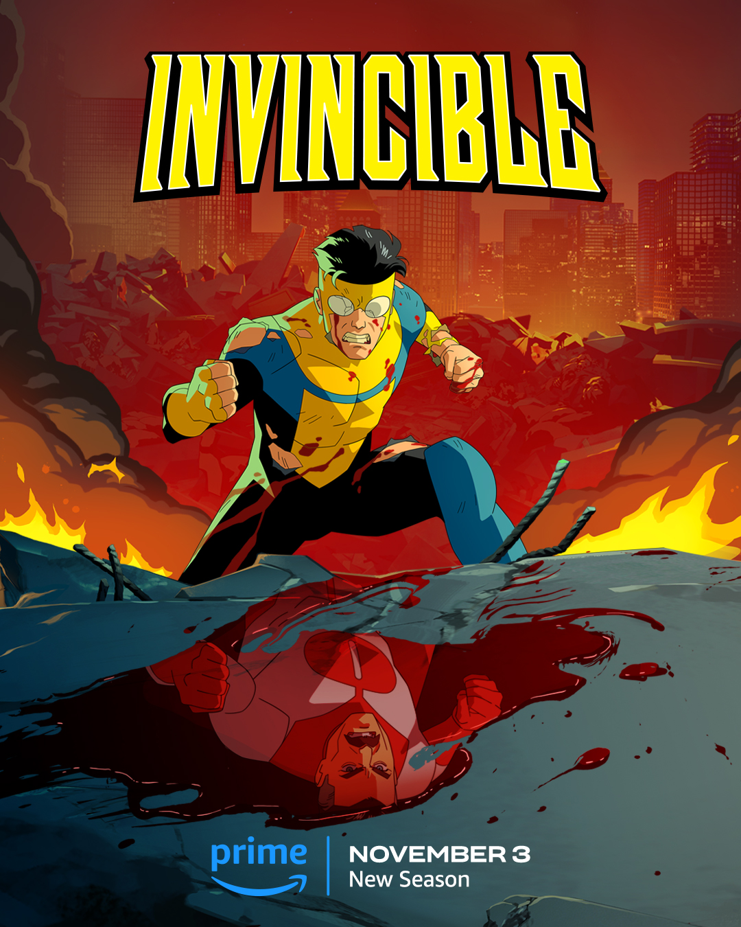 انیمیشن سریالی شکست ناپذیر Invincible