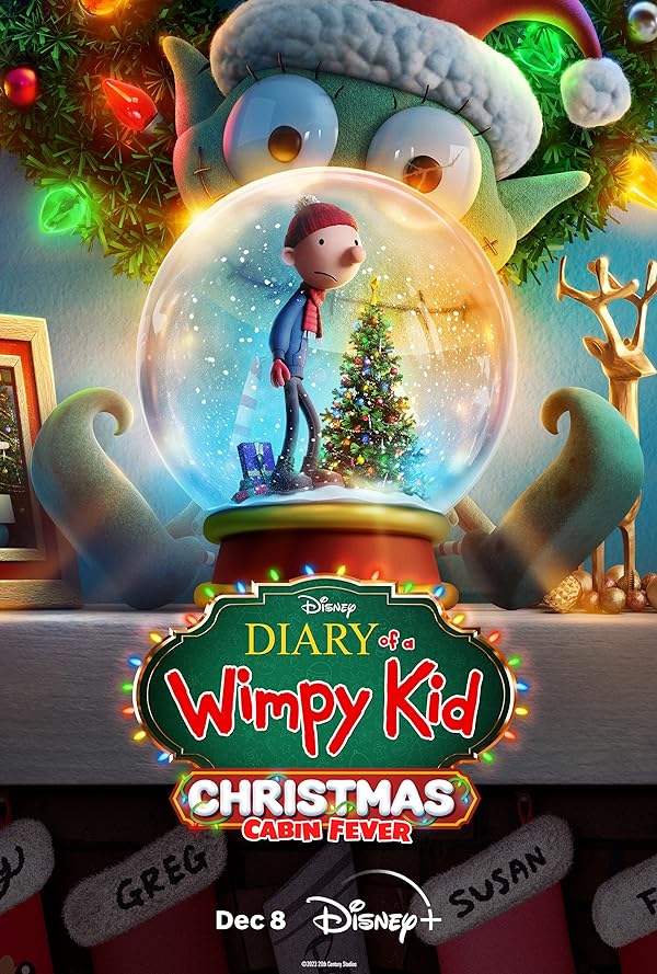 انیمیشن خاطرات کریسمس یک بچه چلمن: بیقراری در کلبه Diary of a Wimpy Kid Christmas: Cabin Fever