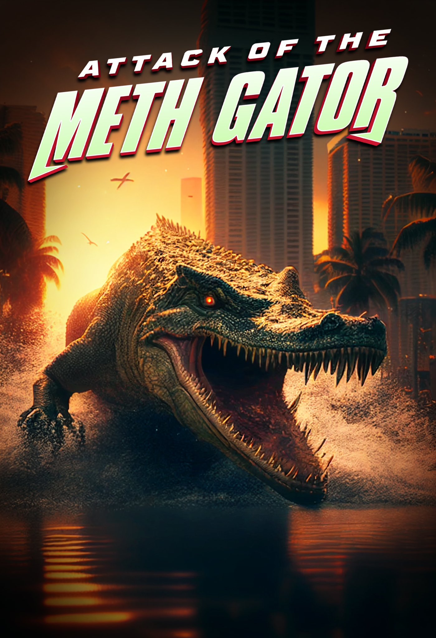 فیلم حمله مت گیتور Attack of the Meth Gator