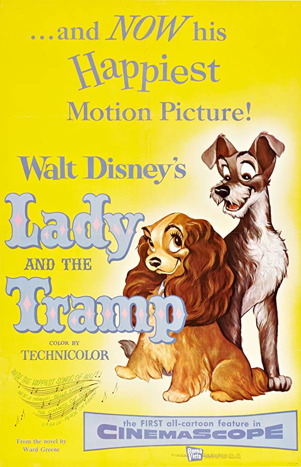 دانلود انیمیشن بانو و ولگرد Lady and the Tramp