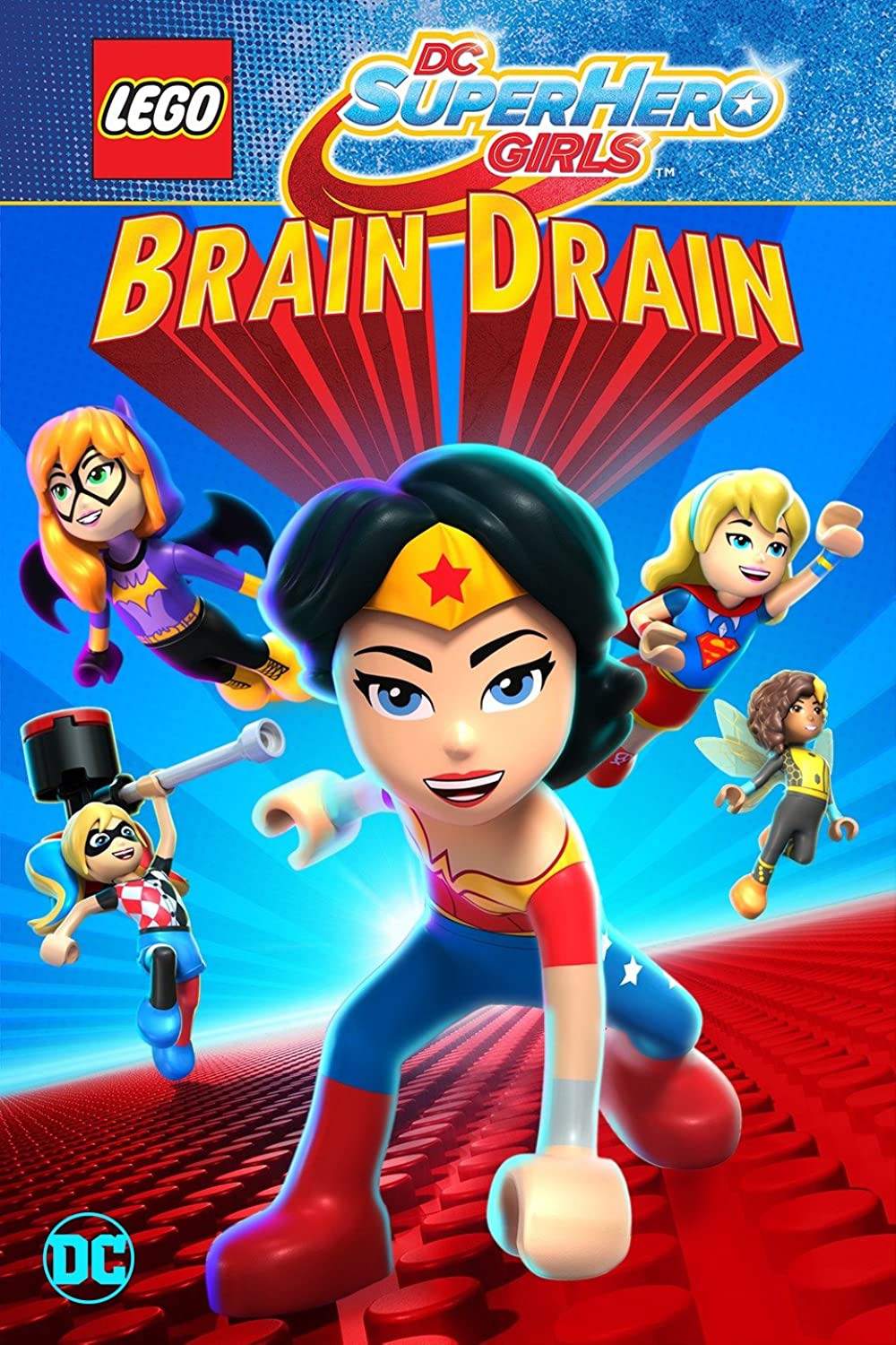 انیمیشن لگو زن شگفت انگیز فرار مغزها Lego DC Super Hero Girls: Brain Drain 2017