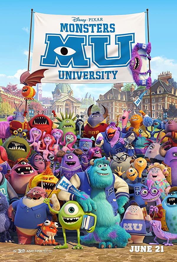 انیمیشن دانشگاه هیولاها 2013 Monsters University