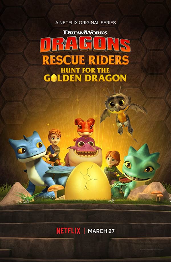 انیمیشن اژدها سواران در جستجوی اژدهای طلایی 2020 Dragons: Rescue Riders: Hunt for the Golden Dragon