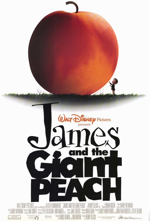 انیمیشن جیمز و هلوی غول پیکر James and the Giant Peach