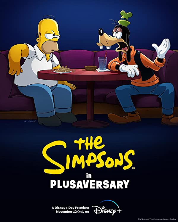 انیمیشن سیمپسونها در سالگرد دیزنی پلاس 2021 The Simpsons