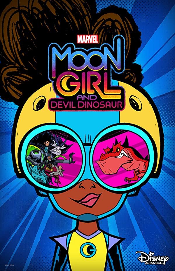 سریال انیمیشن مون گرل مارول و دایناسور شیطانی Marvel’s Moon Girl and Devil Dinosaur