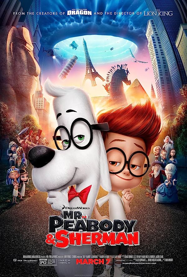 انیمیشن آقای پیبادی و شرمن Mr. Peabody & Sherman