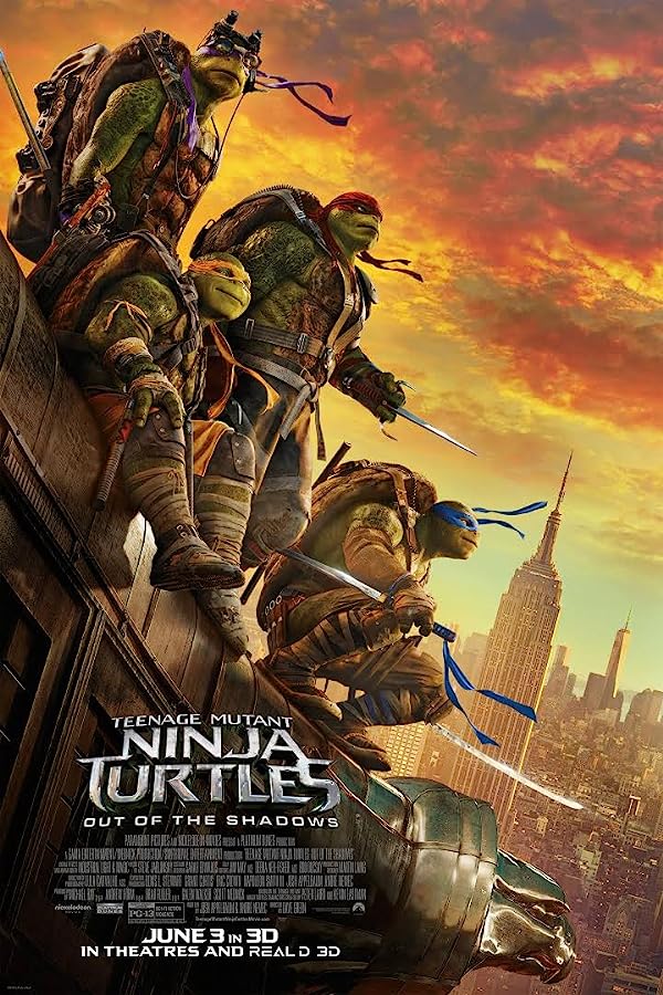 فیلم لاک پشت های نینجا خارج از سایه ها Teenage Mutant Ninja Turtles: Out of the Shadows