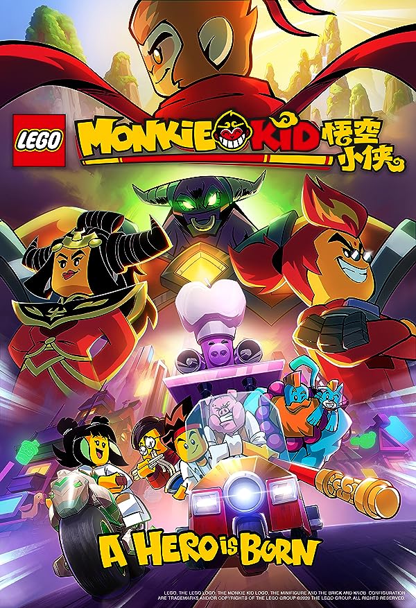 انیمیشن پسر میمونی: تولد یک قهرمان Lego Monkie Kid: A Hero Is Born